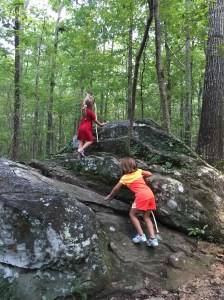 Two thru-hikers in the making. 